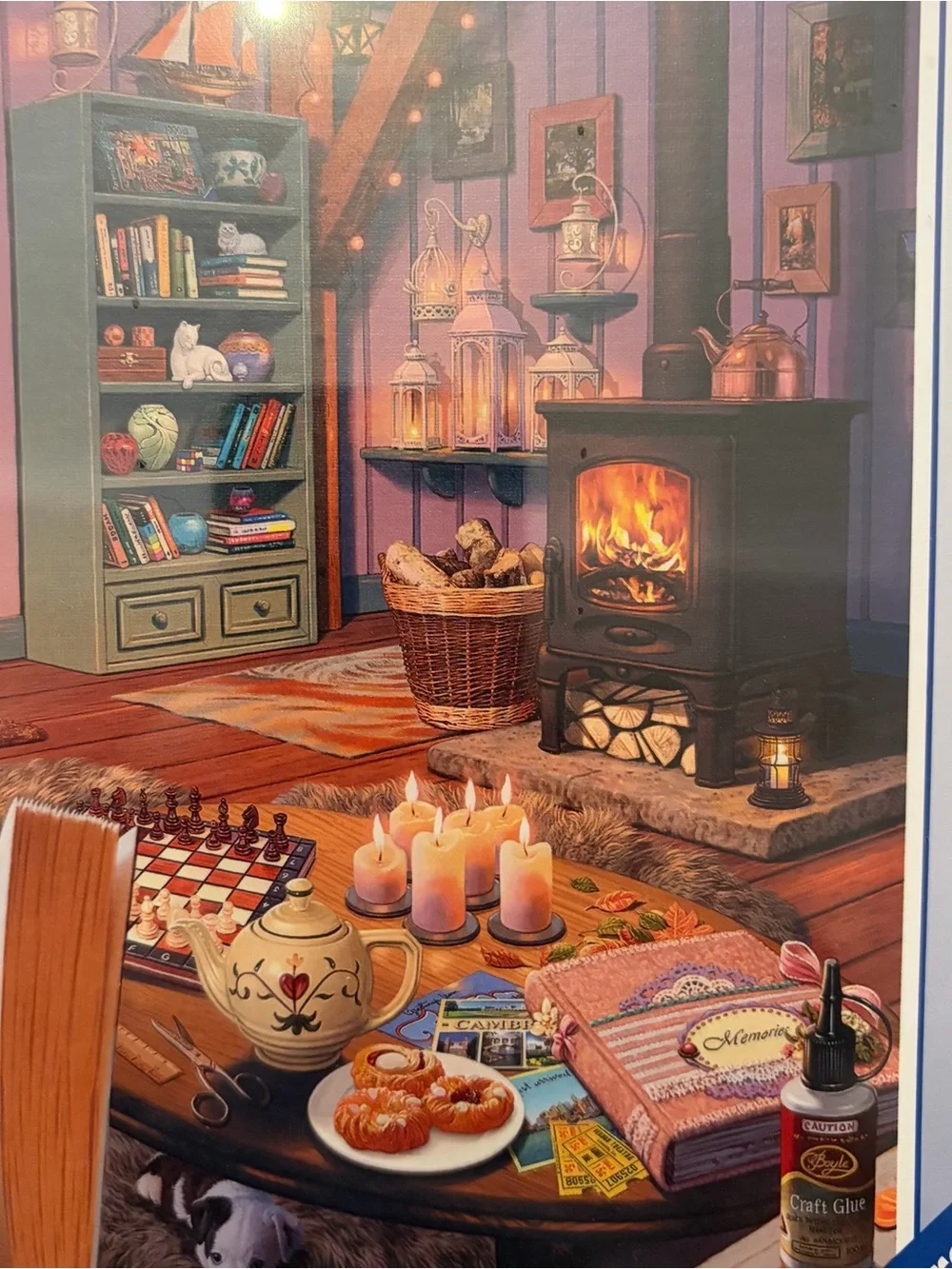 Ravensburger Jigsaw Puzzle COZY RETREAT 500 Large Piece Format Sealed Germany